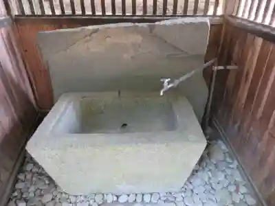 原野八幡宮の手水舎