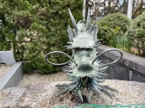 楠公寺の手水舎