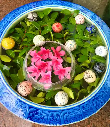 上尾御嶽神社の手水舎