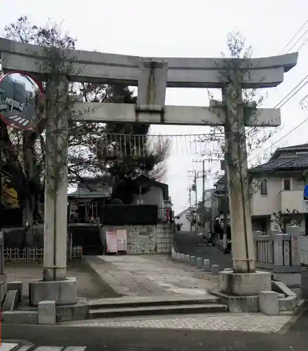 白山神社の鳥居