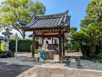 聖應寺の手水舎