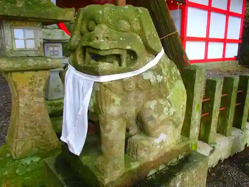 宇久井神社の狛犬