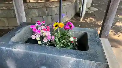 鶴嶺八幡宮の手水舎