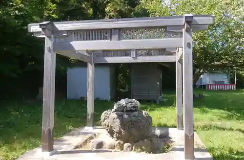 山上大神宮の手水