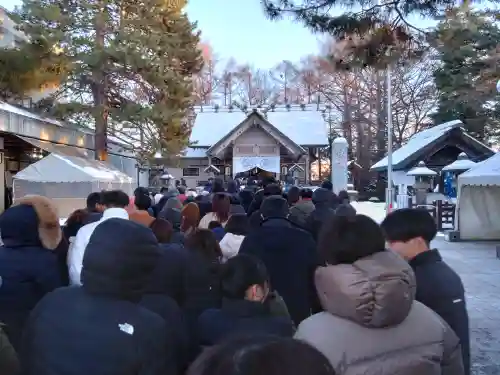 白石神社の初詣