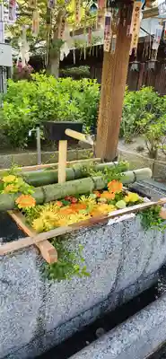 白山神社の手水舎