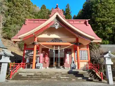 尾崎神社の本殿・本堂