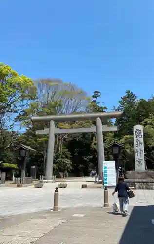 鹿島神宮の鳥居