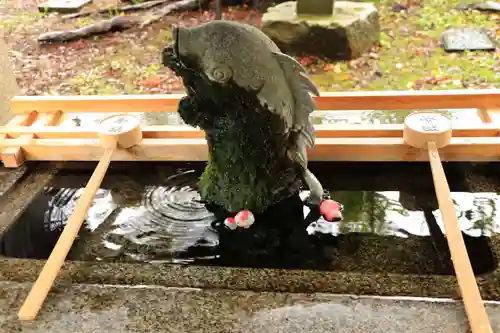 神炊館神社 ⁂奥州須賀川総鎮守⁂の手水舎