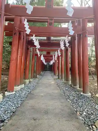 新屋山神社の鳥居