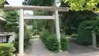 中野氷川神社の鳥居