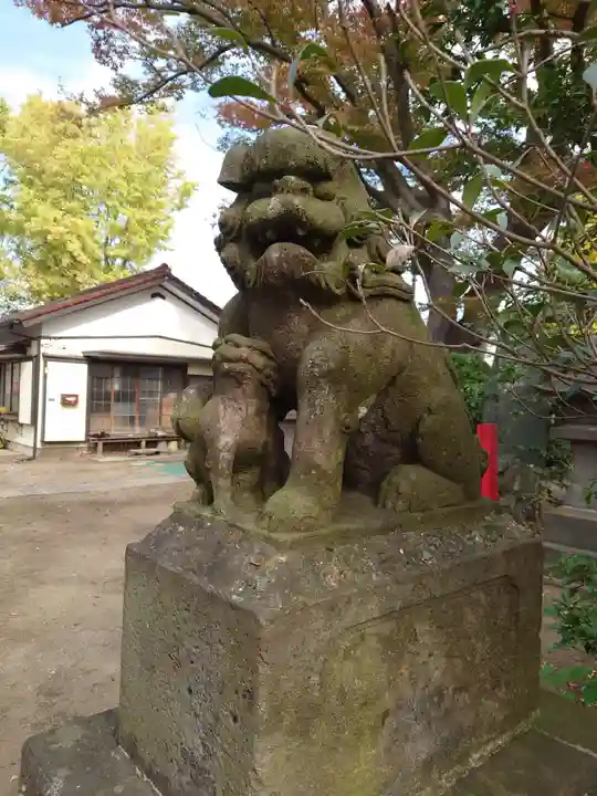蘇我比咩神社の狛犬