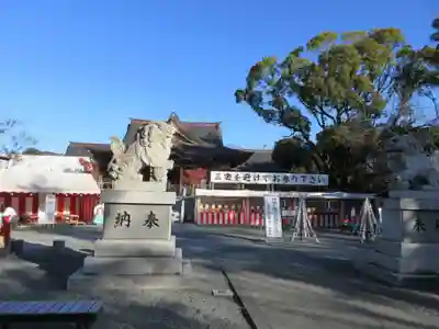 富知六所浅間神社の狛犬
