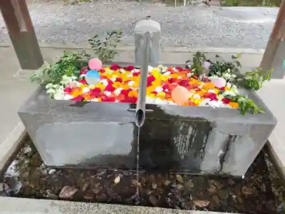 美濃國一宮　南宮大社の手水舎