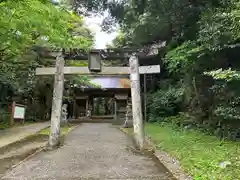 倭文神社の鳥居