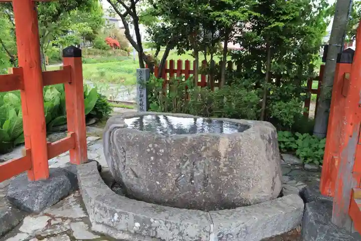 大鏑矢神社の手水舎