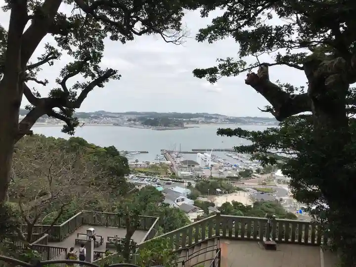 江島神社の景色
