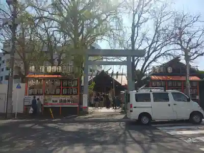 波除神社（波除稲荷神社）の鳥居