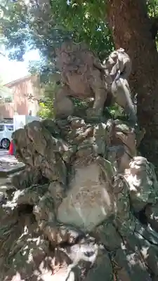 赤坂氷川神社の狛犬