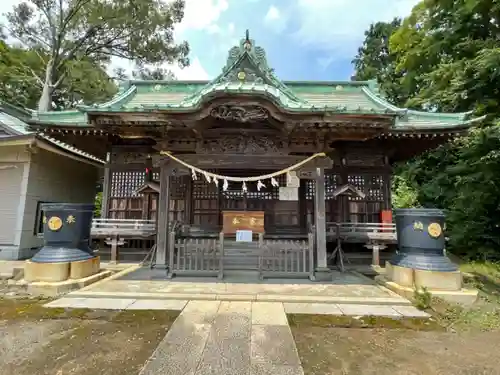 八條八幡神社の本殿・本堂