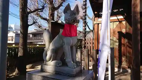 三輪里稲荷神社の狛犬