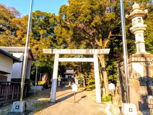 山之神社（北尾山之神社）の鳥居