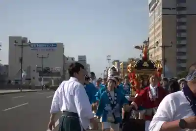 釧路一之宮 厳島神社のお祭り