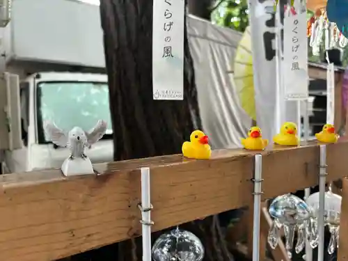 札幌諏訪神社の像