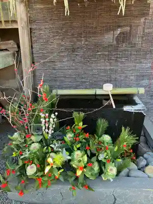 上尾御嶽神社の手水舎