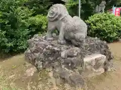 境香取神社の狛犬