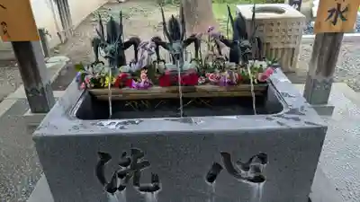 奥田神社の手水舎