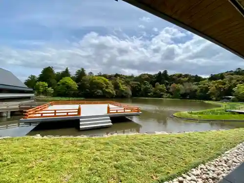 伊勢神宮外宮（豊受大神宮）の庭園