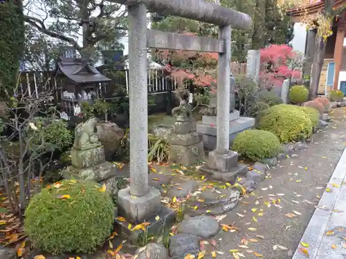 妙経寺の鳥居