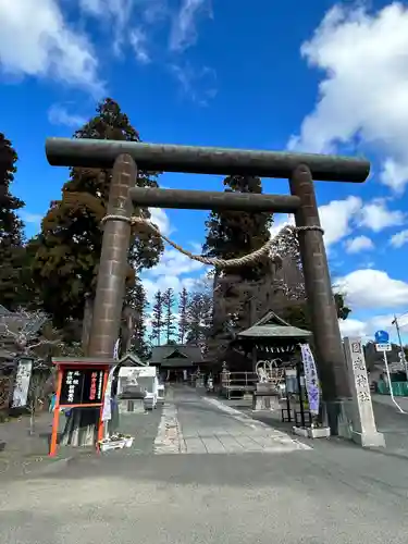 國魂神社の鳥居