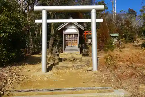 中山寺奥之院の鳥居