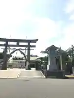 生國魂神社御旅所の鳥居