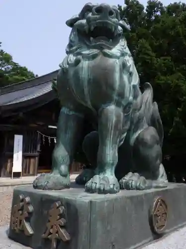 根室金刀比羅神社の狛犬