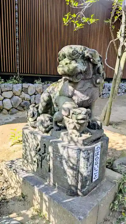 意富比神社の狛犬