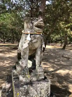 石清水神社の狛犬