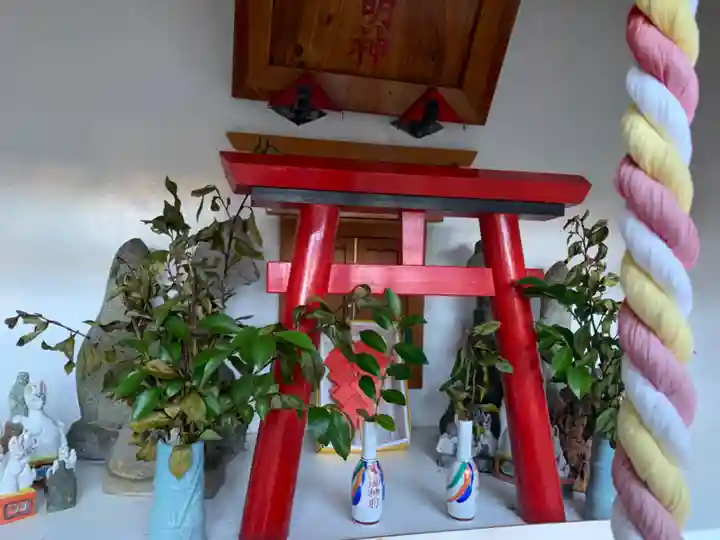 屋敷稲荷の本殿・本堂