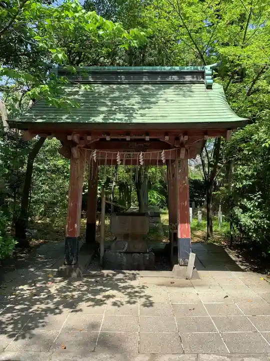 芝東照宮の手水舎