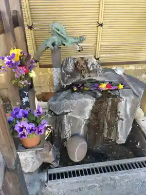 葦桁山　永昌院の手水舎