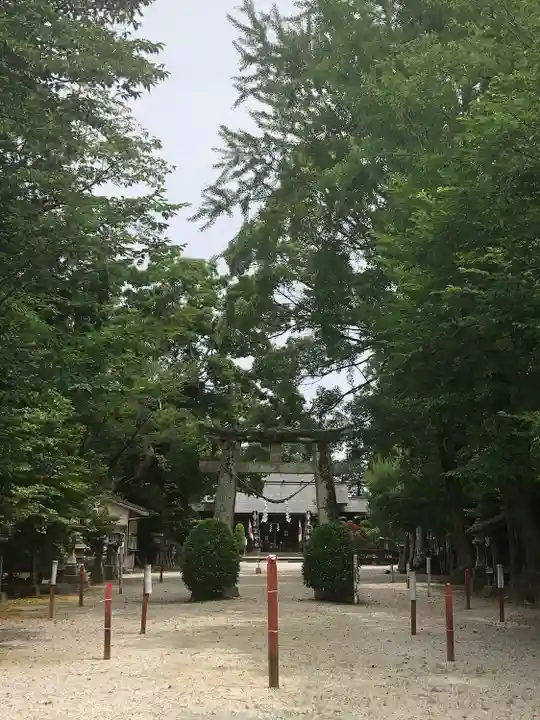 諏訪神社の鳥居