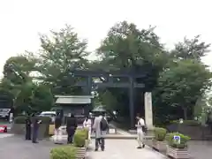 松陰神社の鳥居