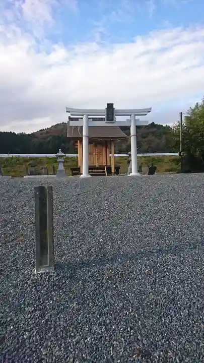保食神社の鳥居