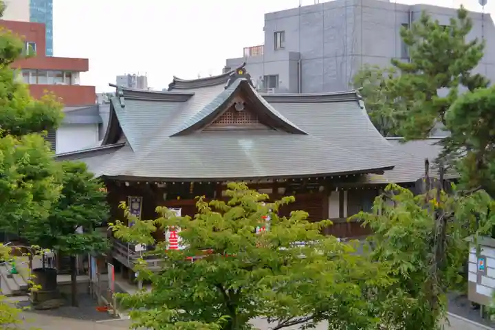 鳩森八幡神社の本殿・本堂