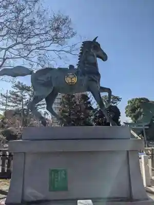 伊賀八幡宮の狛犬