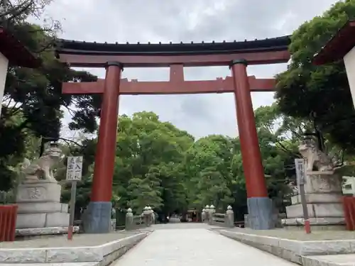 平塚八幡宮の鳥居