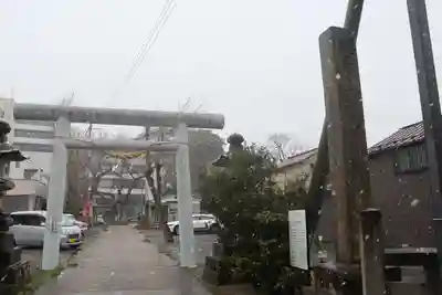 阿邪訶根神社の鳥居