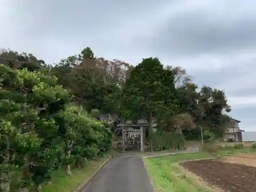 白幡神社の鳥居